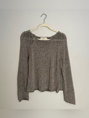LOFT Cotton Knit Long Sleeve